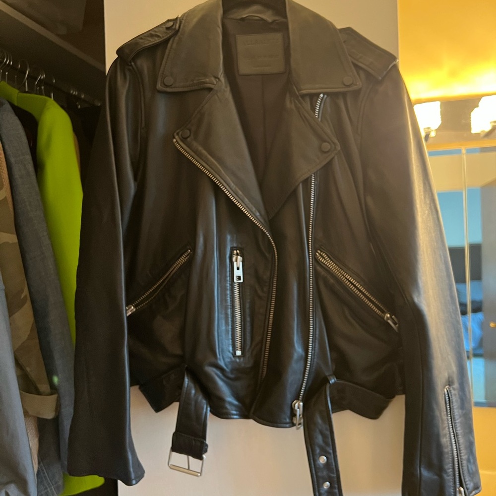 *** SOLD***  Allsaints leather jacket